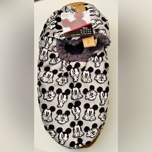 Disney Mickey Mouse Fuzzy Slipper Socks - Size M/L
